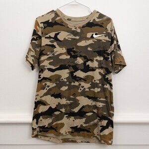 Nike Dri-FIT Multitone Camo Performance T-Shirt – Men’s Size M